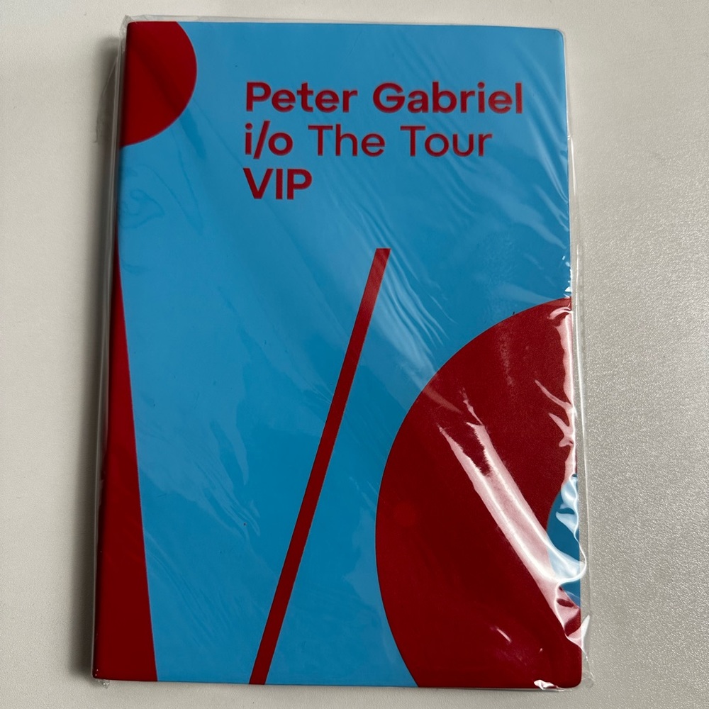 NWT Peter Gabriel notebook